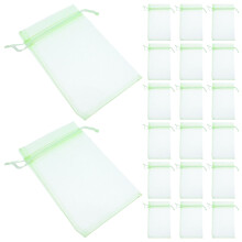 400Pcs Multi-Use Light Green Nylon Fruit Cover Bags for Garden