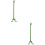 2Pcs Green Polyester Horse Tail Holder Extension for Protection 7