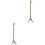 2Pcs Green Polyester Horse Tail Holder Extension for Protection 4