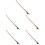 5Pcs Replacement Violin Bow Wooden Black Well Balanced for Playing 8