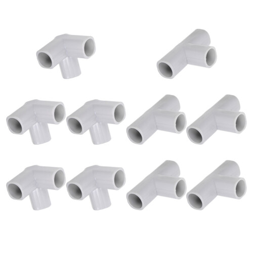 40Pcs Plastic Playpen Joins Grey Durable Baby Gate Replacement