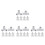 40Pcs Plastic Playpen Joins Grey Durable Baby Gate Replacement 9