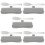 5Sets Reusable Grey Storage Box with for Kitchen Use 8
