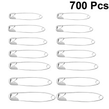 1400Pcs Silver Safety Pins Set Metal Bulk Small Needles for Home Use