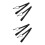4Pcs Adjustable Black Snowboard Leash Strap for Winter Sports 10