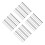 2000Pcs Strong Silver Thumbtacks for Cork Board Wall Poster Hanging 5