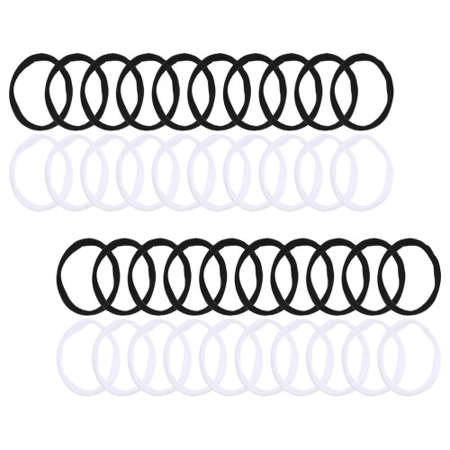 384Pcs Assorted Elastic Loops for Potholder Loom DIY Craft Supplies 2