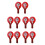 5Pcs Multi PVC Thumbs Up Thumbs Down Paddles for Classroom Interaction 6