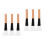 6Pcs Salon Facial Mask Brushes Silicone Makeup Tools Comfortable Grip 5