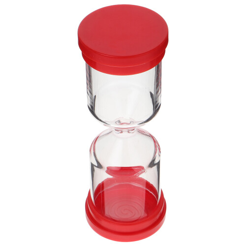 4Pcs Red Household Hourglass Timer Refillable DIY Sand Timer for Study 2