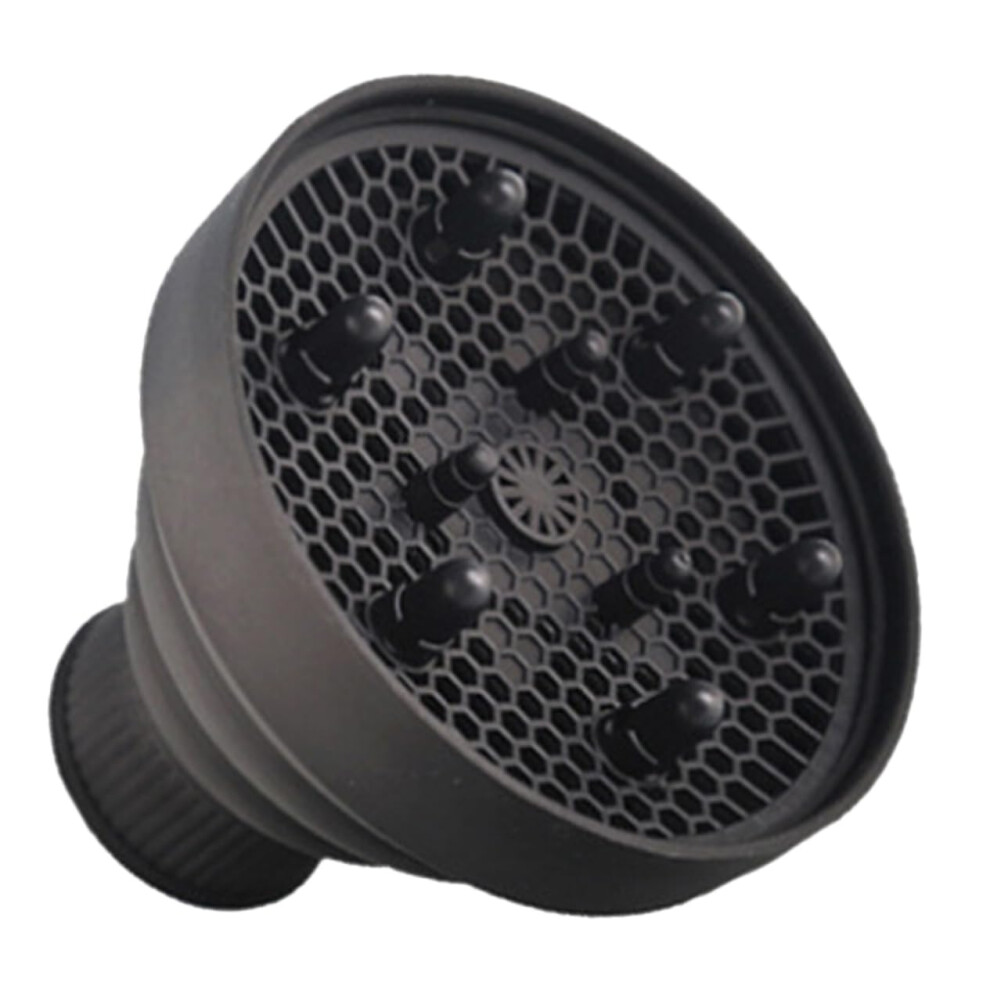 Hair Dryer Diffuser Silicone Attachment Universal Foldable Design for Curly Hair Frizz Reduction