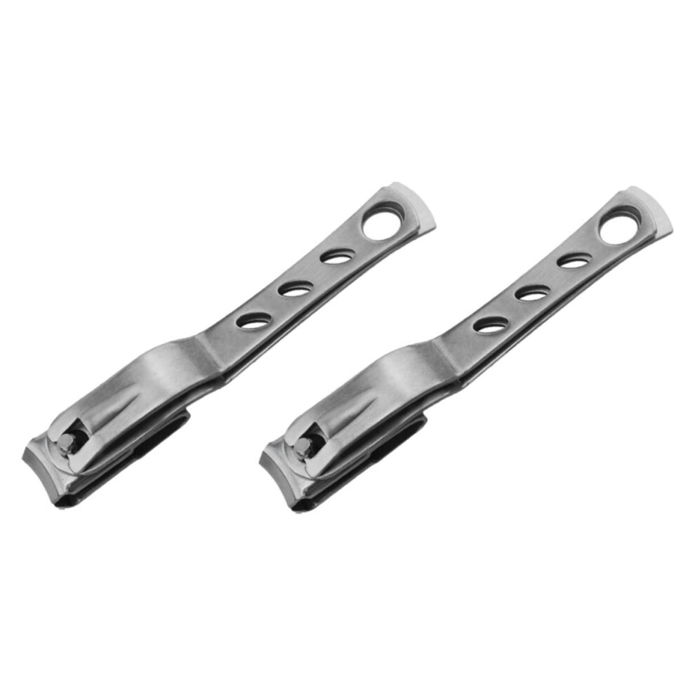 Nail Clippers for Thick Toenails with Ergonomic Cradle Handle, Manicure Pedicure Set for Men and Seniors