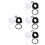 384Pcs Assorted Elastic Loops for Potholder Loom DIY Craft Supplies 4
