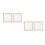 4Pcs Natural Wood Paper Craft Frames for Educational DIY Fun 10