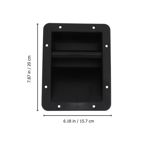 4Pcs Black Speaker Cabinet Handles Durable Plastic for Stage Audio Use 1