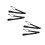 4Pcs Adjustable Black Snowboard Leash Strap for Winter Sports 9