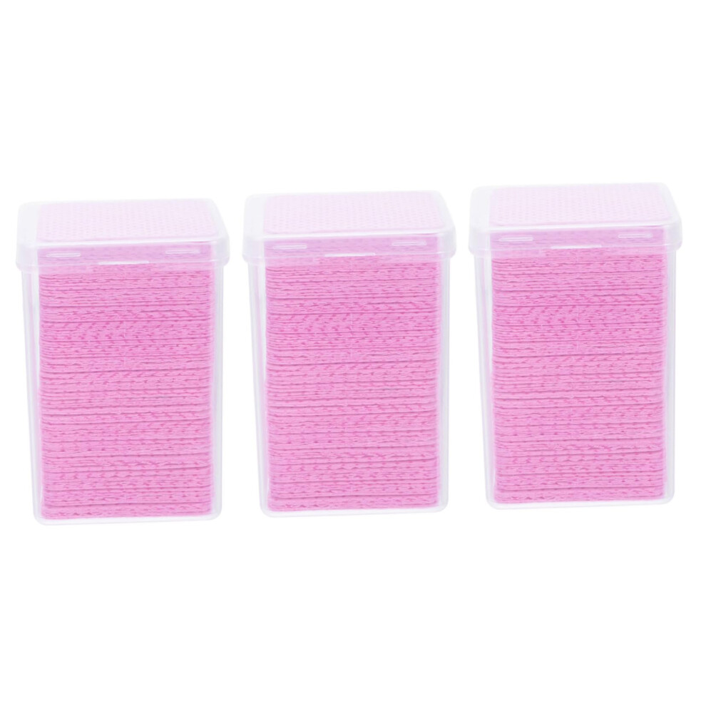 Eyelash Extension Glue Cleaner Pads 1800pcs Lint Nozzle Wipes for Quick Residue Removal