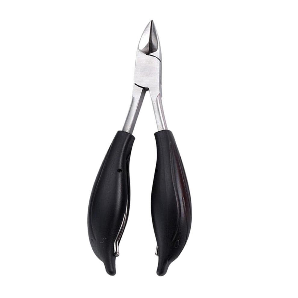 Stainless Steel Nail Clippers and Double Spring Cuticle Nipper for Manicure Pedicure