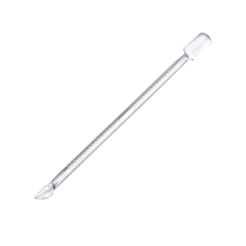 2pcs Stainless Steel Cuticle Pusher and Nail Cuticle Remover Tool for Manicure Pedicure