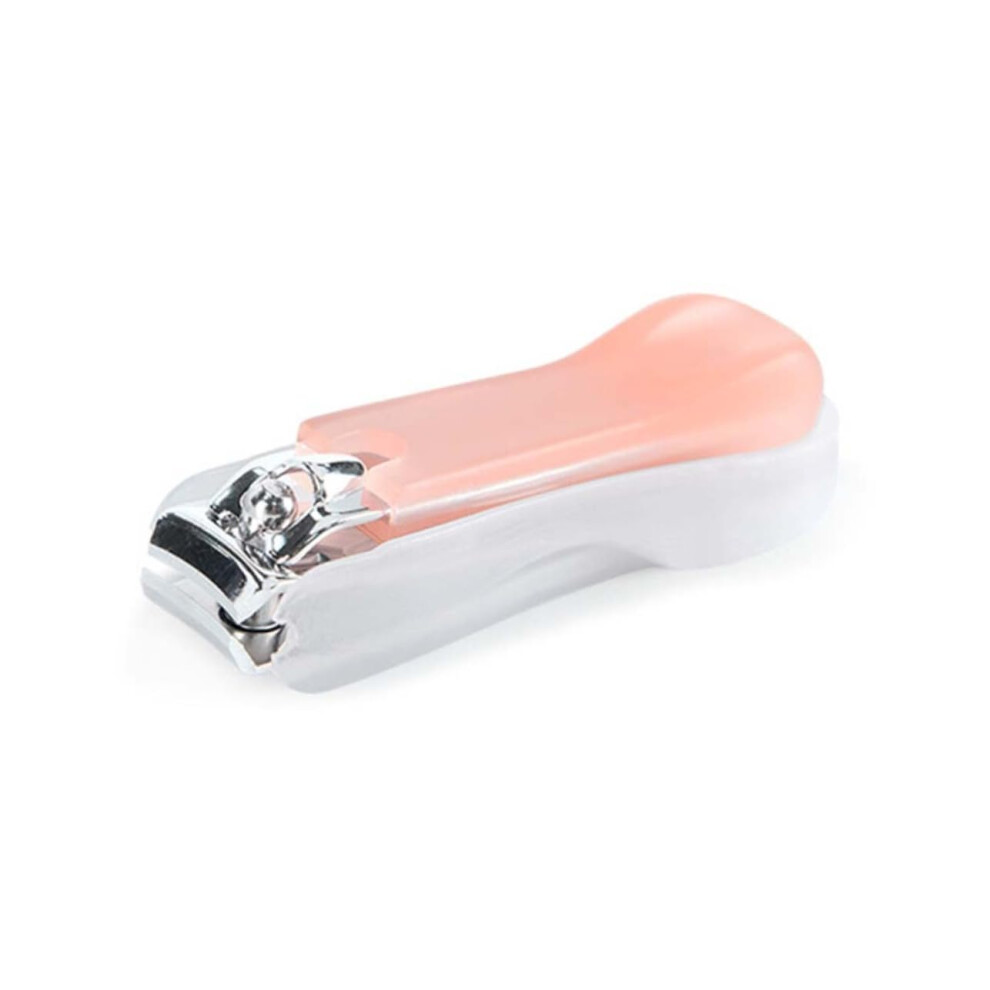 Steel Nail Clippers Set with Protective Cover for Precise Nail Grooming and Travel Manicure Kit