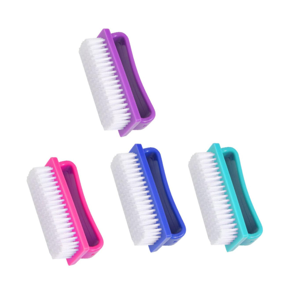 Professional Nail Dust Brush Set for Acrylic Nails, Fast Removal, Salon and Home Use, 4pcs