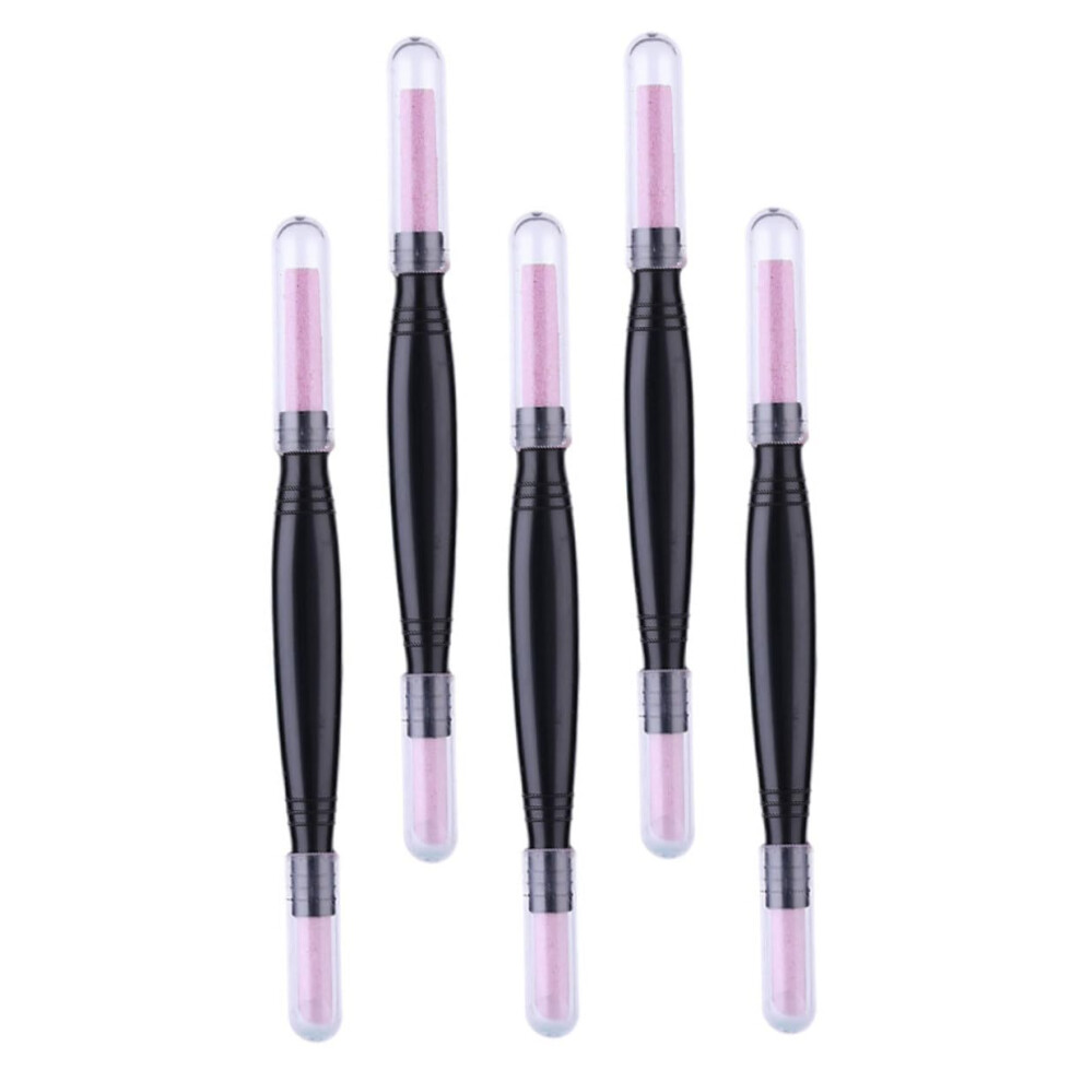 Nail Cuticle Remover and Polishing Pen Set with DualHead Design for Professional Manicure