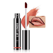 Waterproof Peel Off Lip Stain and Lip Liner – Long Lasting Transfer Proof Rose Shade #03