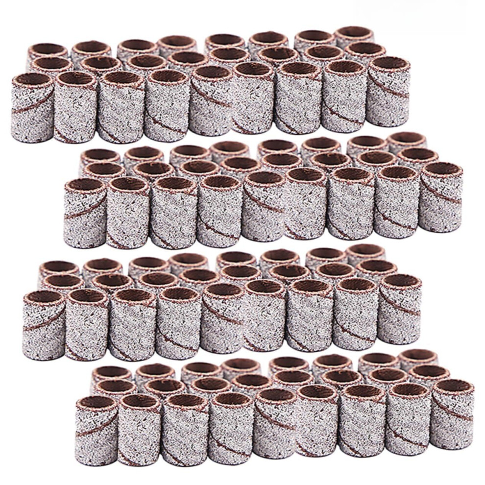 Professional Nail Drill Bits Set with 100pcs Precision Sanding Bands for Manicure and Pedicure