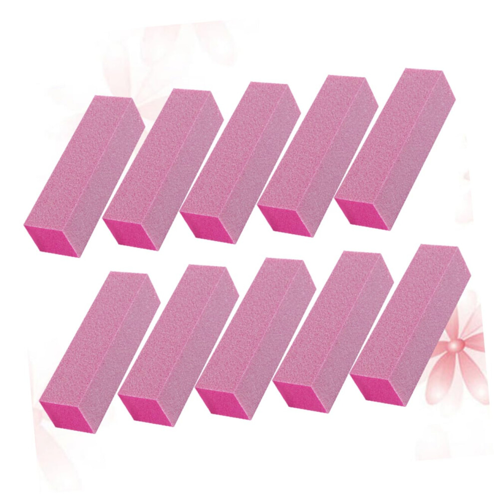 10PCS Nail Buffer Set Professional FourSided Nail Files for Smooth Prep and Natural Shine