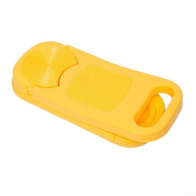 4 in 1 Dumpling and Pasta Maker with Gnocchi Board, Ravioli and Empanada Press, Easy Clean Yellow