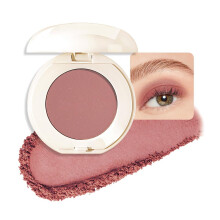 Matte Eyeshadow 09# Orange Brown Waterproof Long Lasting MultiUse for Eyes Cheeks Highlighter