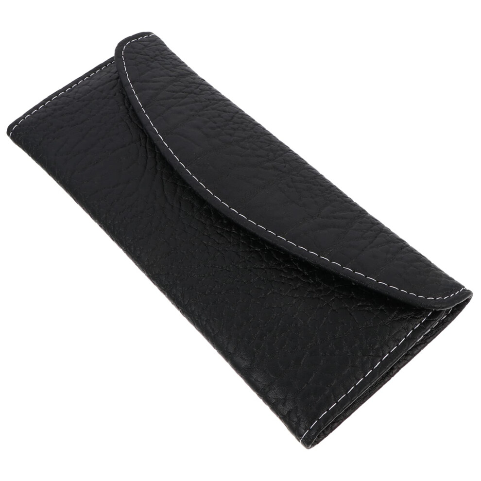 Hairdressing Scissor Pouch Leather Barber Tool Case with MultiTool Capacity for Salon and Travel