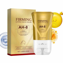 Neck Firming Cream with Double Roller Massage for Wrinkles and Sagging Skin, Deep Hydration Boost