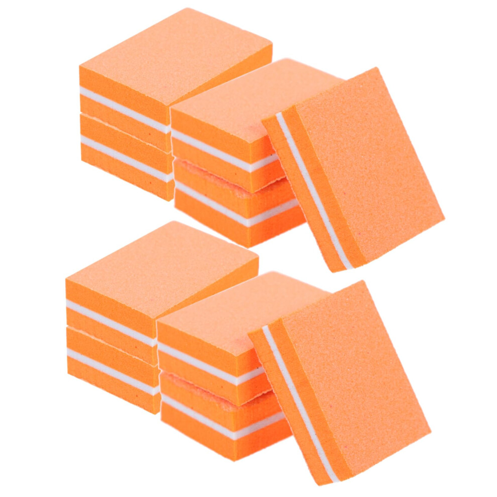 Professional Nail Buffer Block and Nail File Strips 20pcs for Manicure Pedicure Smooth Finish