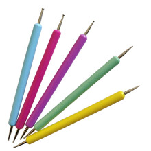 5pcs Professional Nail Art Dotting Tools Set for DIY Manicure and Painting Designs