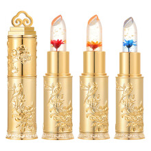 Long Lasting Color Changing Lipstick Set with Waterproof Jelly Flower Lip Balm for Women