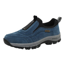 Men's Hiking Shoes Size 44 Lightweight Breathable NonSlip Trail Running with Soft Thick Sole