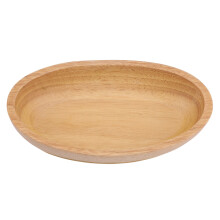 Stylish Home Dining Decor, Multi-Use For Sushi, Salad, Desserts, Fruits, Snacks, Durable & Easy-to-Clean Wood, Portable & Party-Ready Plates, Rustic