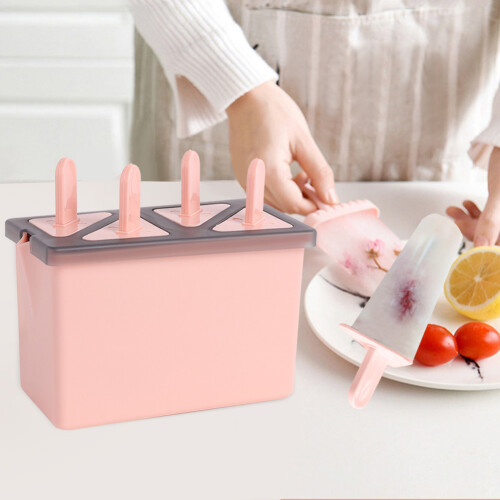 Σετ καλουπιών παγωτού DIY, επαναχρησιμοποιήσιμο κιτ παρασκευής παγωτού διπλής 1
