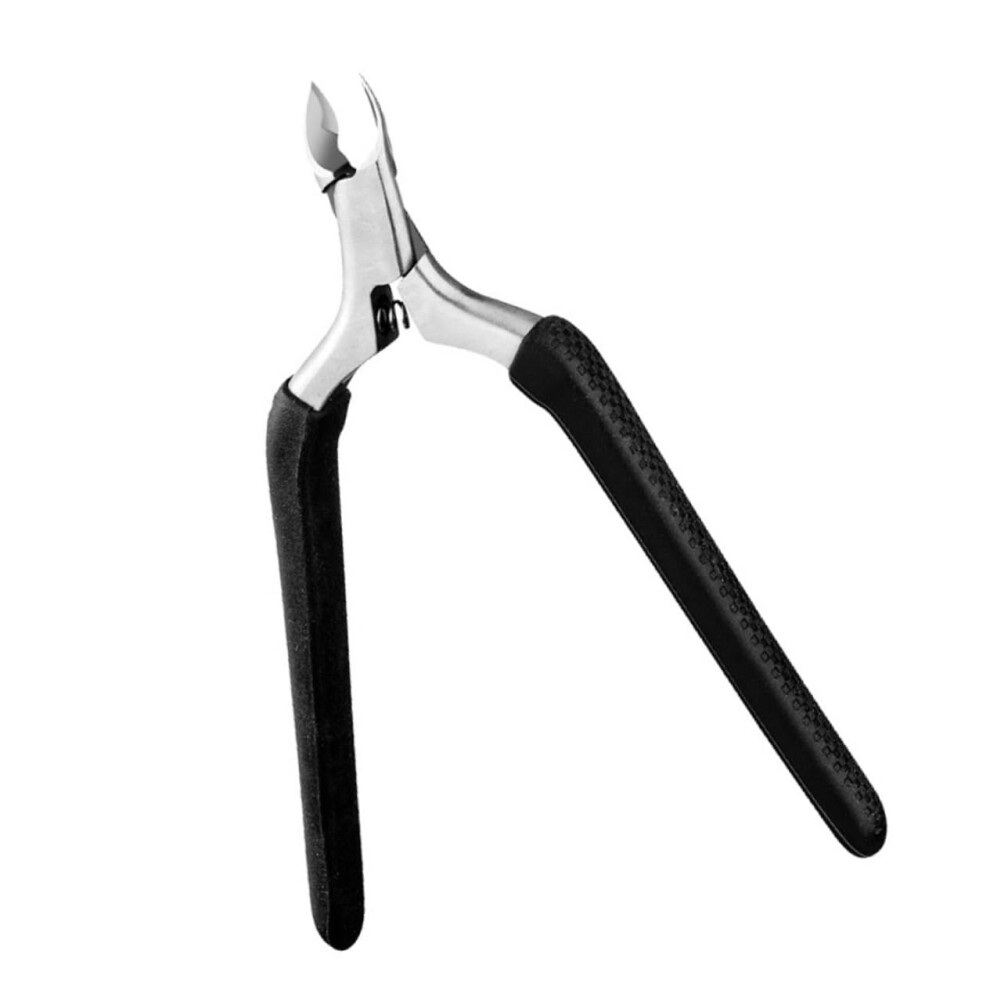 Professional Stainless Steel Cuticle Nipper with Ergonomic Grip for Precise Manicure and Pedicure