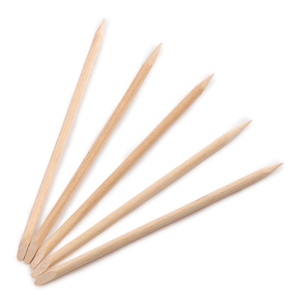 200pcs Nail Care Tools Wood Sticks for Precise Cuticle Care and Professional Manicure