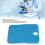 Heat-Resistant Silicone Microscope Base Blue Anti-Static Multifunctional Soldering Mat 12