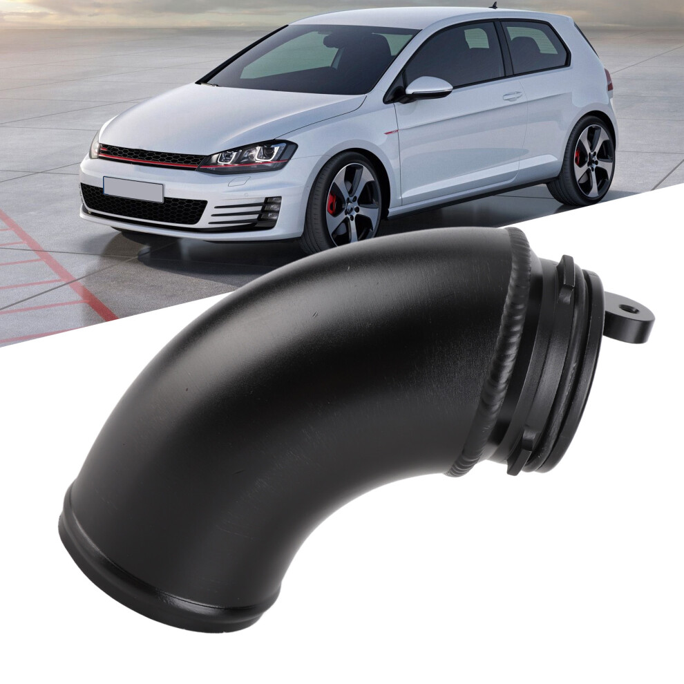 Highflow Aluminum Turbo Inlet Pipe For Mk7 1.8T 2.0T 7.5 R Black 4921381082972