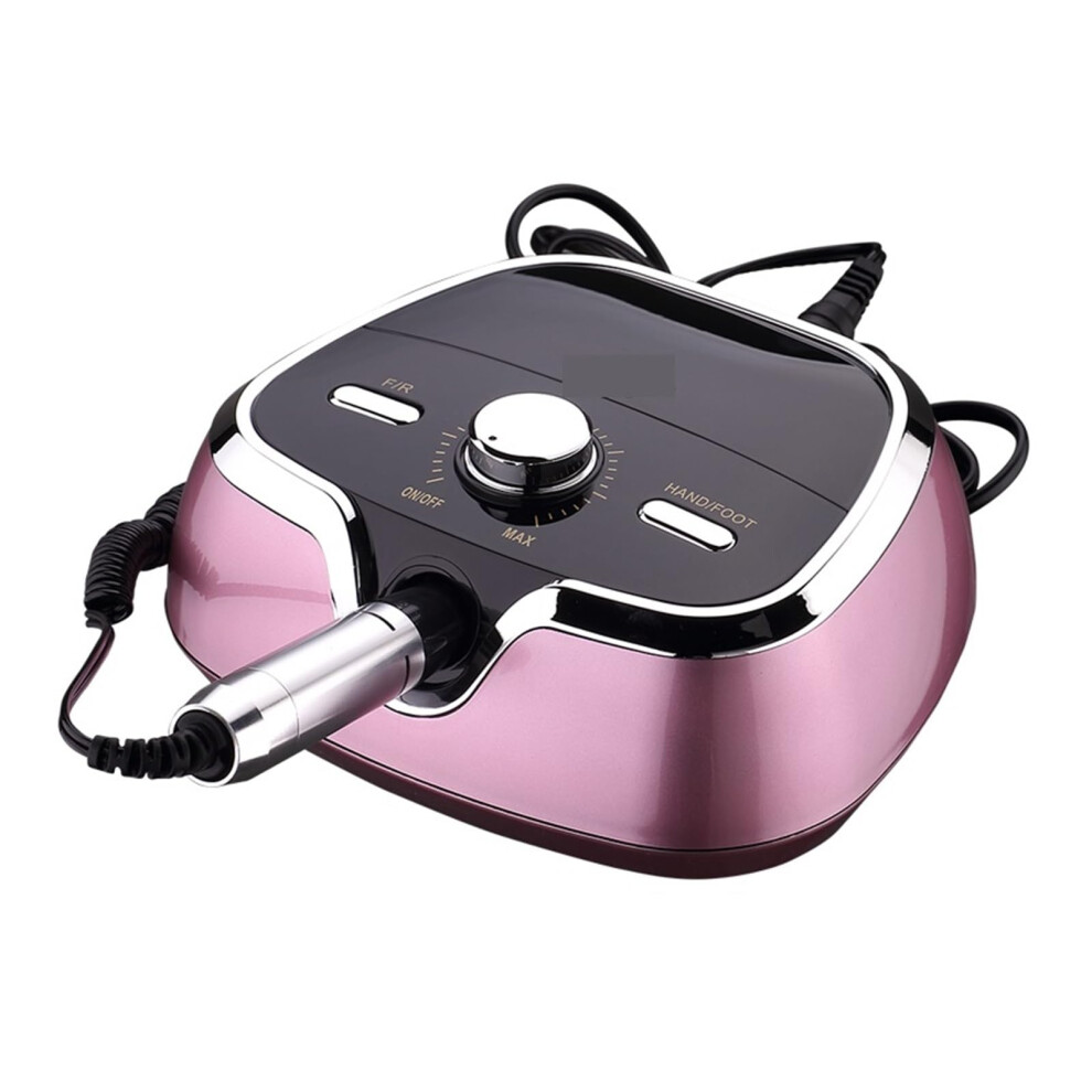 Electric Nail Drill 35000RPM Professional Nail File for Acrylic and Gel Nails Rechargeable Rose