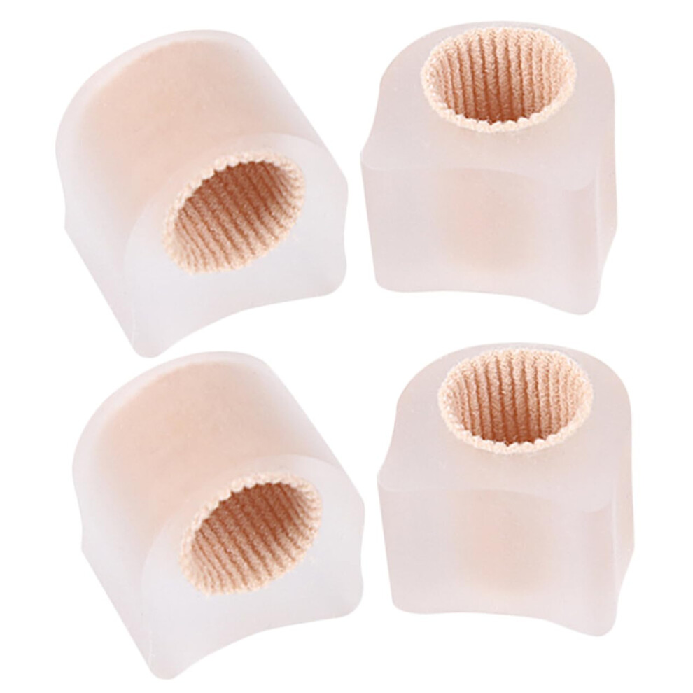 2 Pairs Breathable Toe Separators for Bunion Relief Reusable Gel Toe Spacers Ergonomic Fit