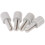 Mixer Potentiometer Knobs 4PCS 5cm Plastic Replacement Shafts Restore Audio Mixer Functionality 5