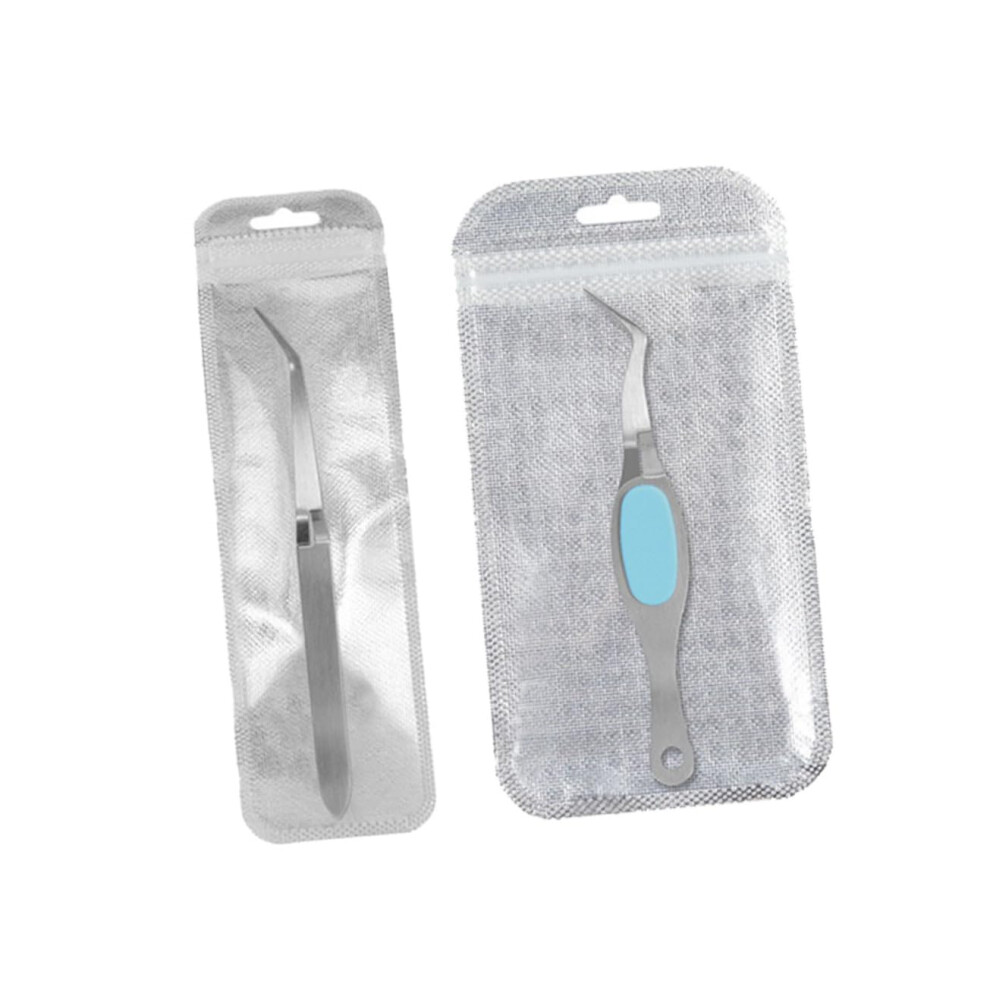 2pcs Stainless Steel Nail Shaping Tweezers and Cuticle Trimmer for Professional Manicure
