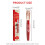 Waterproof Volumizing Mascara for Eyelash Extensions Long Curling Lengthening Smudge Proof Black 3