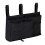 Bedside Storage Caddy Organizer with 8 Compartments, Hanging Bag for  Items, Black 1