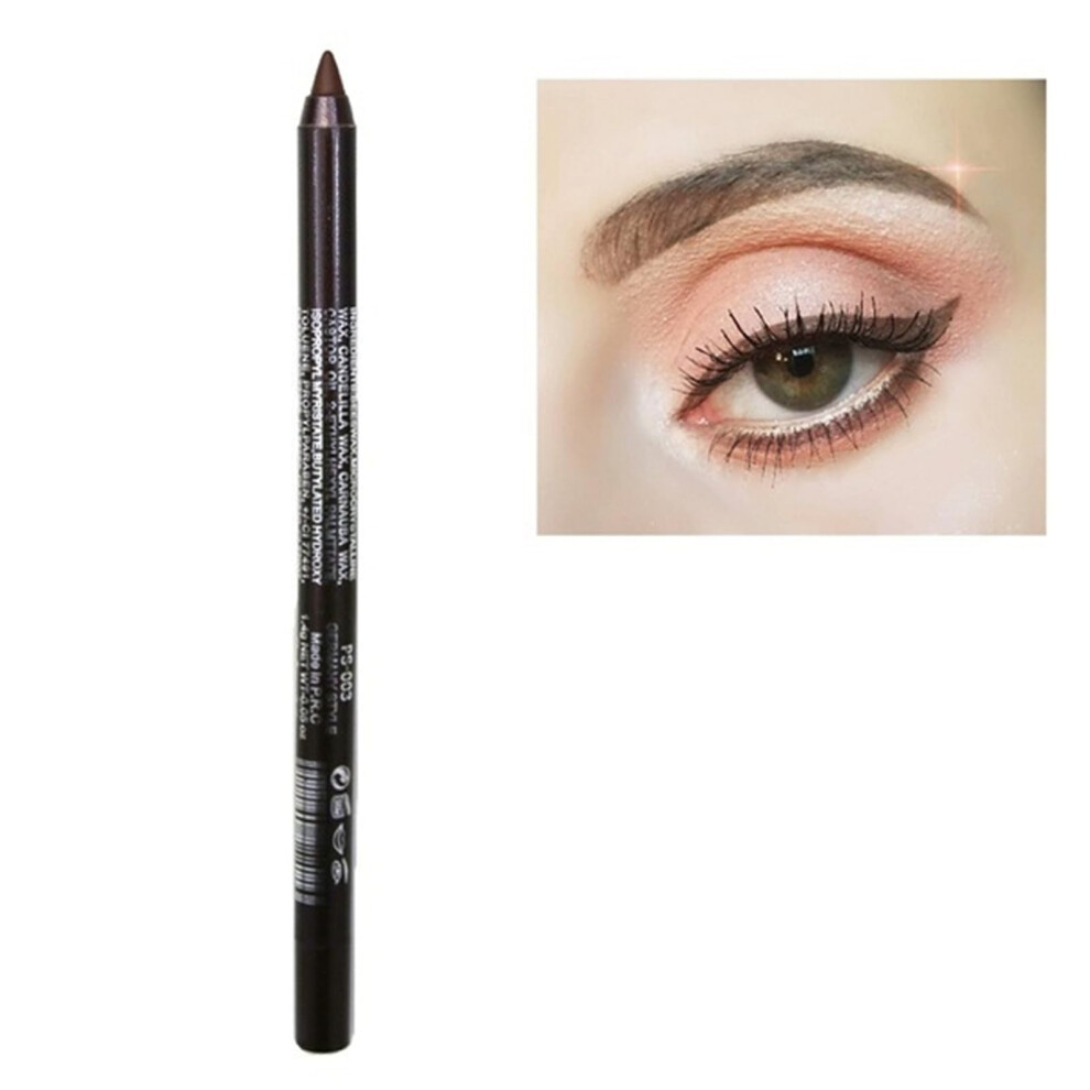 Gel Eyeliner Pen Waterproof Smudge Proof  Pigmented 14 Colors Matte Shimmer Eyeshadow
